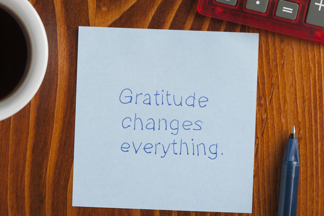 gratitude changes everyting