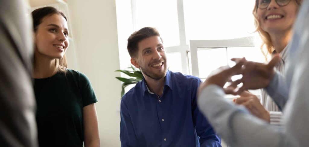 Alumni program gathering at a professional rehab in Ohio.